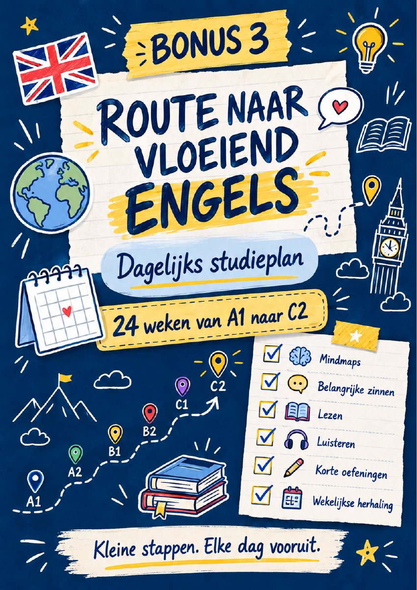 Omslag van Route naar vloeiend Engels